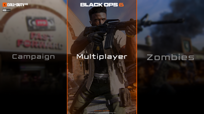 Mode Selection Screen