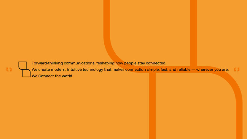 We connect the world.